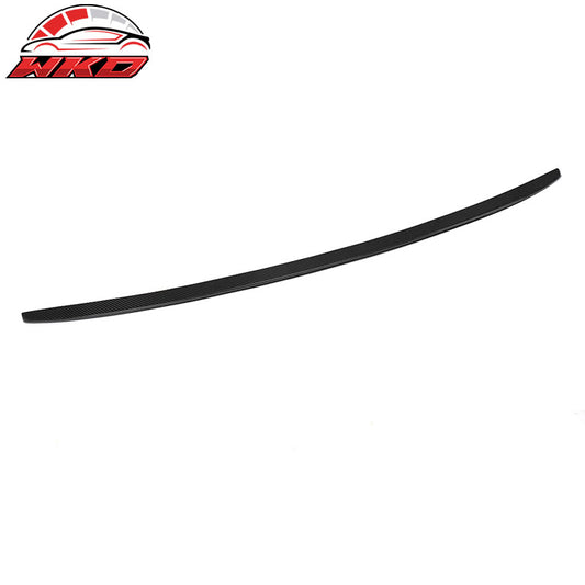 Wholesale 12-17 Audi A6 C7 Sedan S6 Style Rear Trunk Spoiler Wing Matte Carbon Fiber