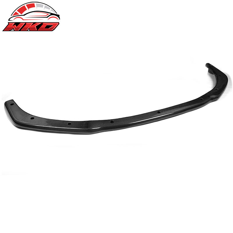 Wholesale 12-14 Audi A7 4G8 Sedan S-Line JC Style Front Bumper Lip Matte Carbon Fiber - Wikond Auto