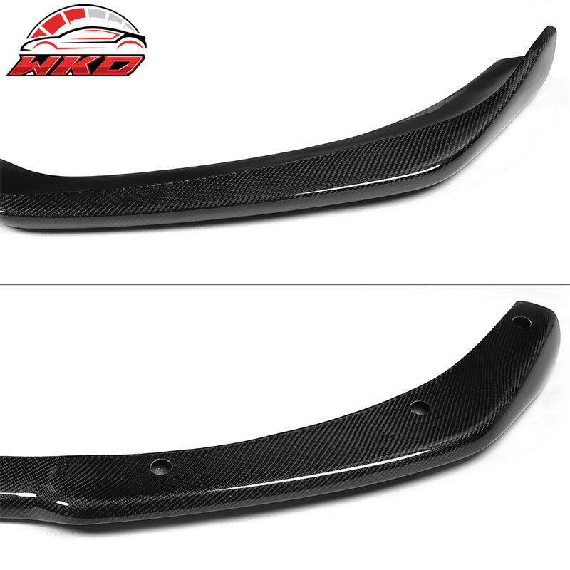 Wholesale 12-14 Audi A7 4G8 Sedan S-Line JC Style Front Bumper Lip Matte Carbon Fiber - Wikond Auto