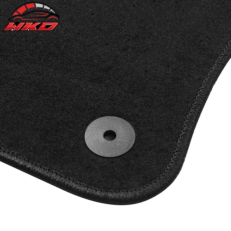 Fits 19-25 Audi Q3 F3 Nylon Car Floor Mats Liners Carpets 4PCS Set - Black