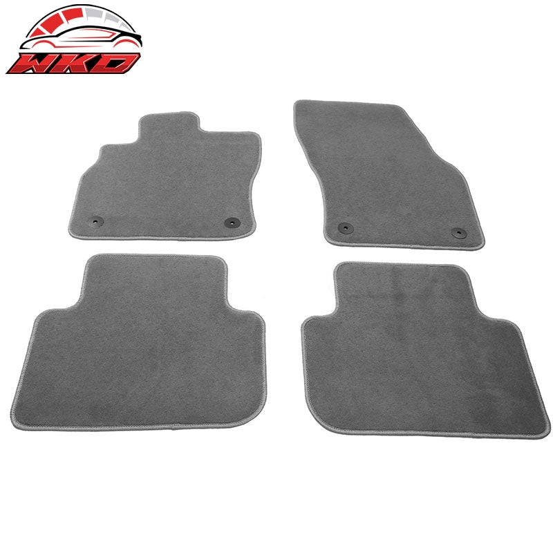 Fits 19-25 Audi Q3 F3 Nylon Car Floor Mats Liners Carpets 4PCS Set - Gray