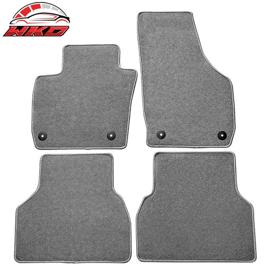 Wholesale 15-18 Audi Q3 4PCS Floor Mats Carpets Set Nylon Grey Gray