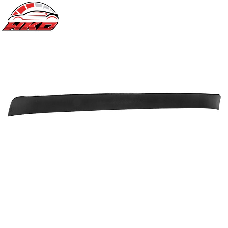 Fits 19-25 Audi Q3 IKON Style ABS Add-on Rear Trunk Spoiler Wing Lip Gloss Black