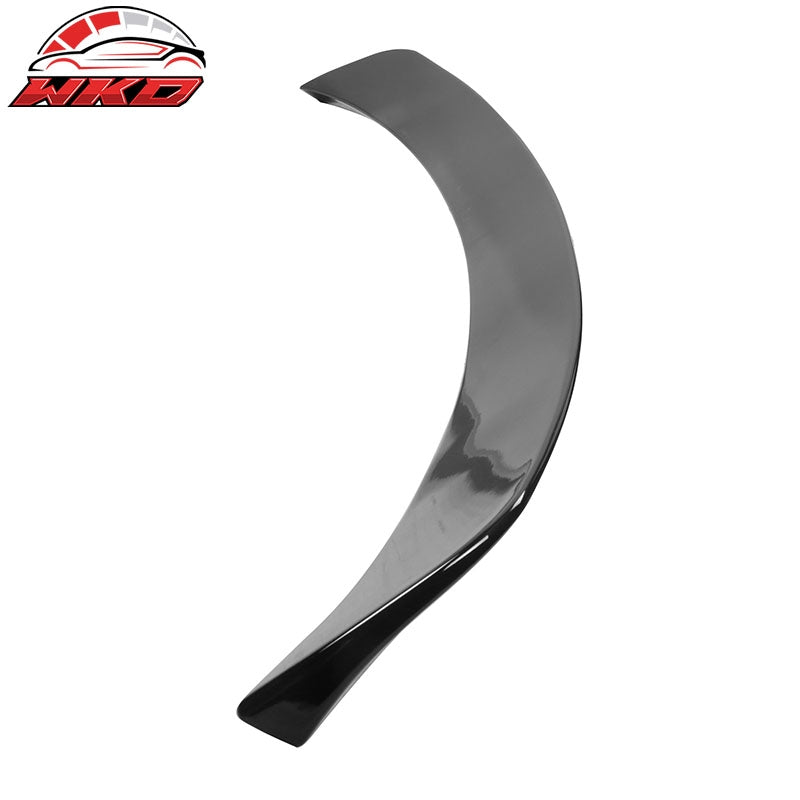 Fits 19-25 Audi Q3 IKON Style ABS Add-on Rear Trunk Spoiler Wing Lip Gloss Black