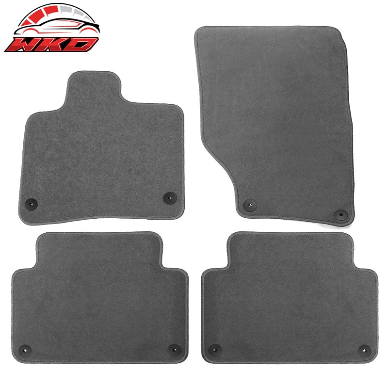 Wholesale 07-15 Audi Q7 Nylon Car Auto Floor Mats Liner Gray Front Rear Carpets Set