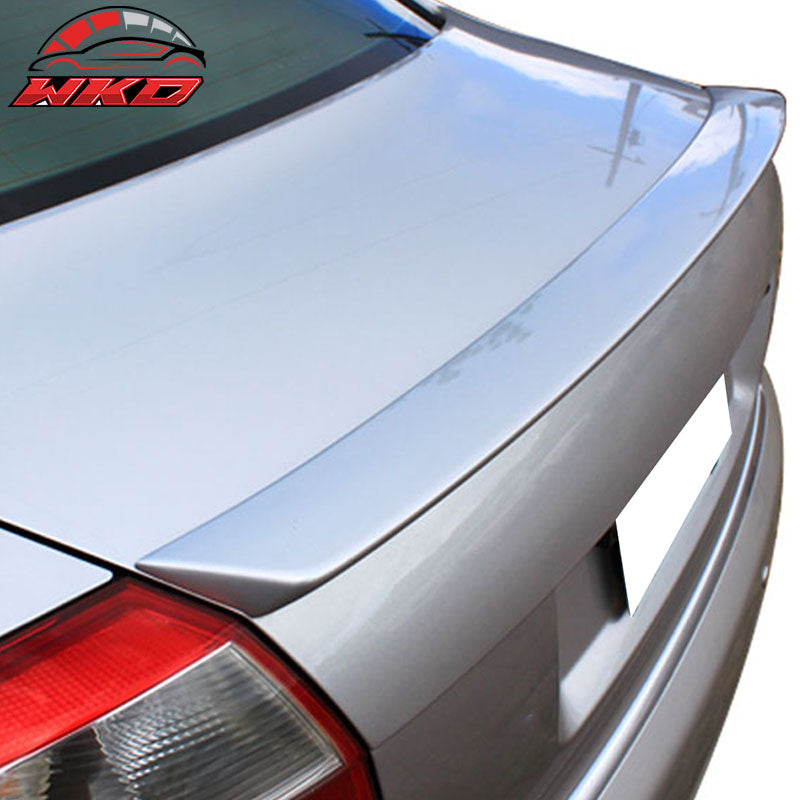Fits 02-05 Audi A4 B6 4Dr Sedan ABT Style Rear Trunk Spoiler Wing Unpainted ABS