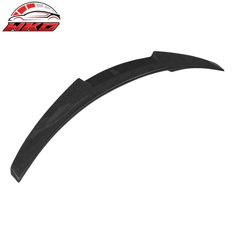 2013-2016 Audi A4 B8.5 M4 Style Carbon Fiber Rear Trunk Spoiler Wing - Wikond Auto