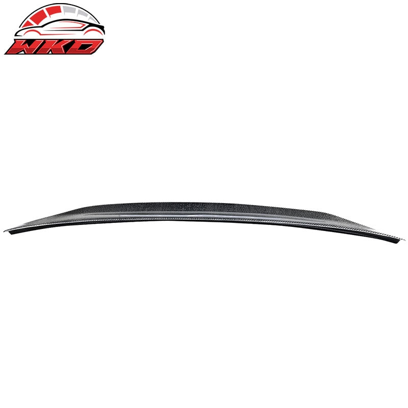 Fits 18-23 Audi A5 Hatchback C Style Rear Trunk Spoiler Wing Matte Carbon Fiber
