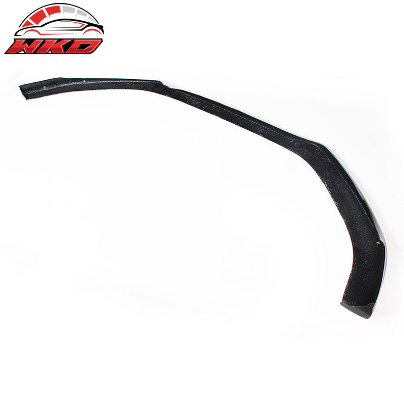 Fits 13-17 Audi S5 B8.5 Coupe DV Style Front Bumper Lip - Matte Carbon Fiber
