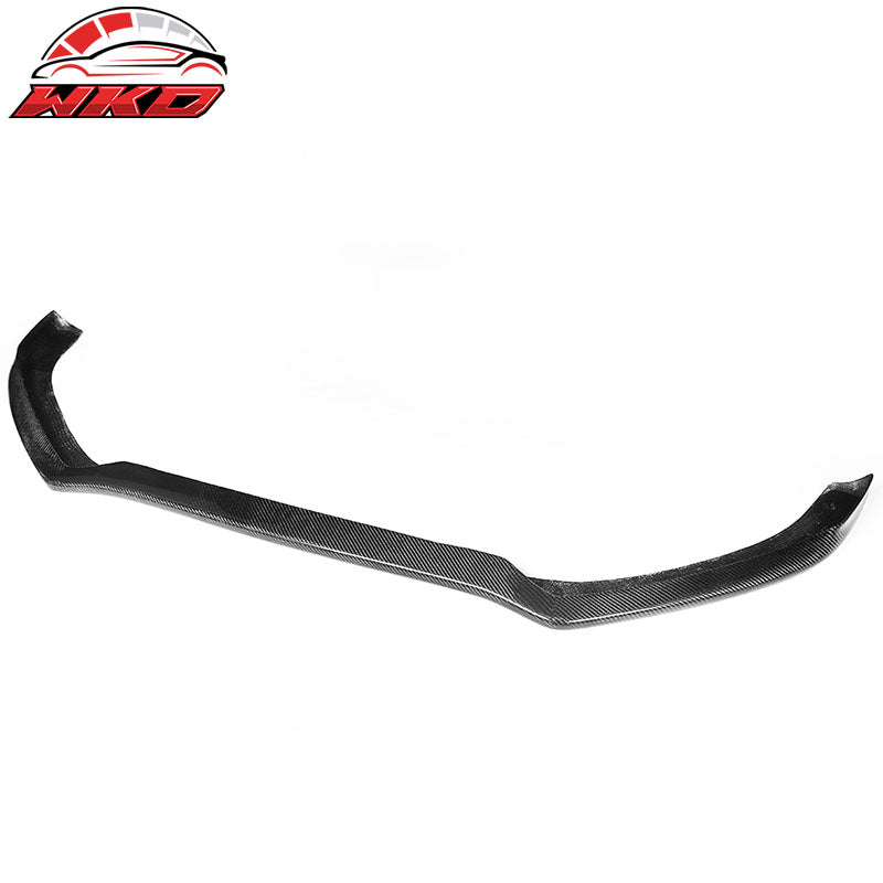 Fits 13-17 Audi S5 B8.5 Coupe DV Style Front Bumper Lip - Carbon Fiber CF