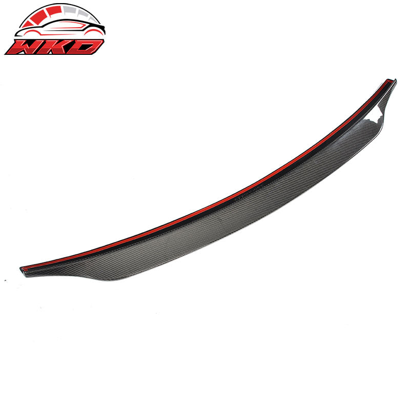 Fits 08-16 Audi S5 B8 Coupe CA Style Trunk Spoiler Wing - Matte Carbon Fiber