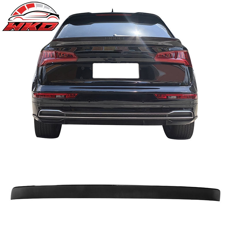 Wholesale 18-25 Audi SQ5 Q5 PHEV DuckBill ABS Add-on Trunk Spoiler Lip - Gloss Black - Wikond Auto