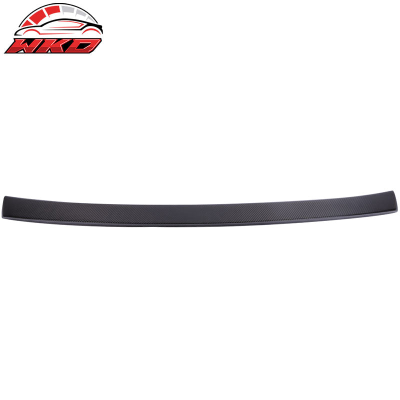 Fits 02-05 Audi A4 B6 Matte Carbon Fiber Trunk Spoiler Wing Lip