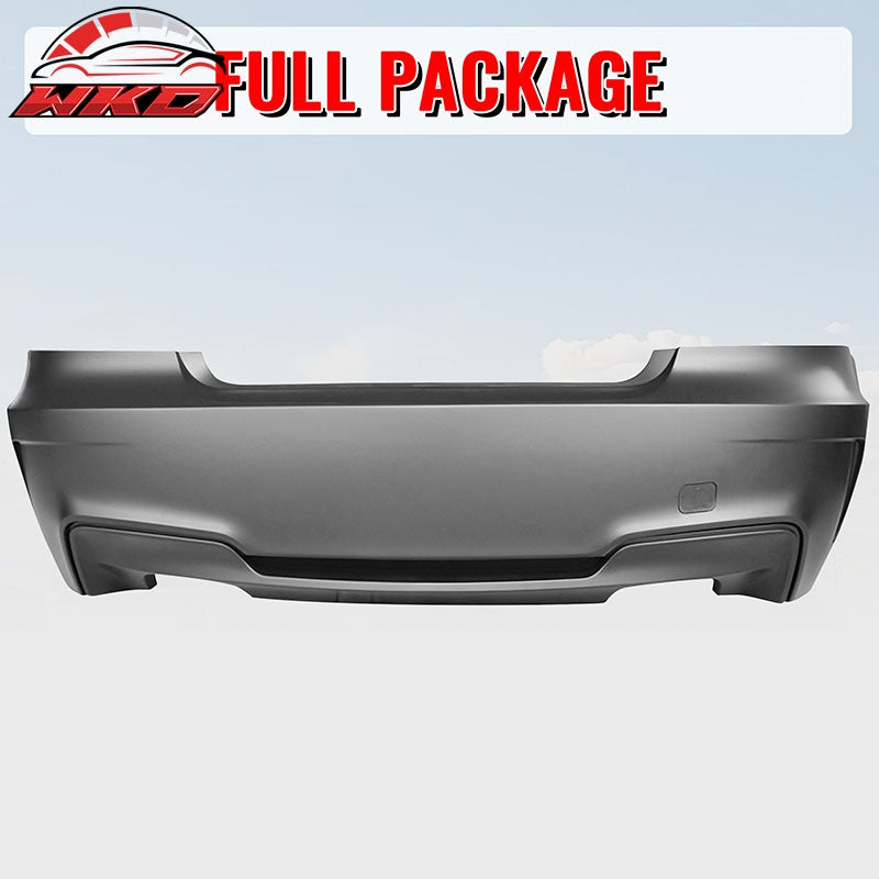 Fits 07-13 BMW 1-Series E82 Coupe E88 1M Style Rear Bumper Cover Replacement PP