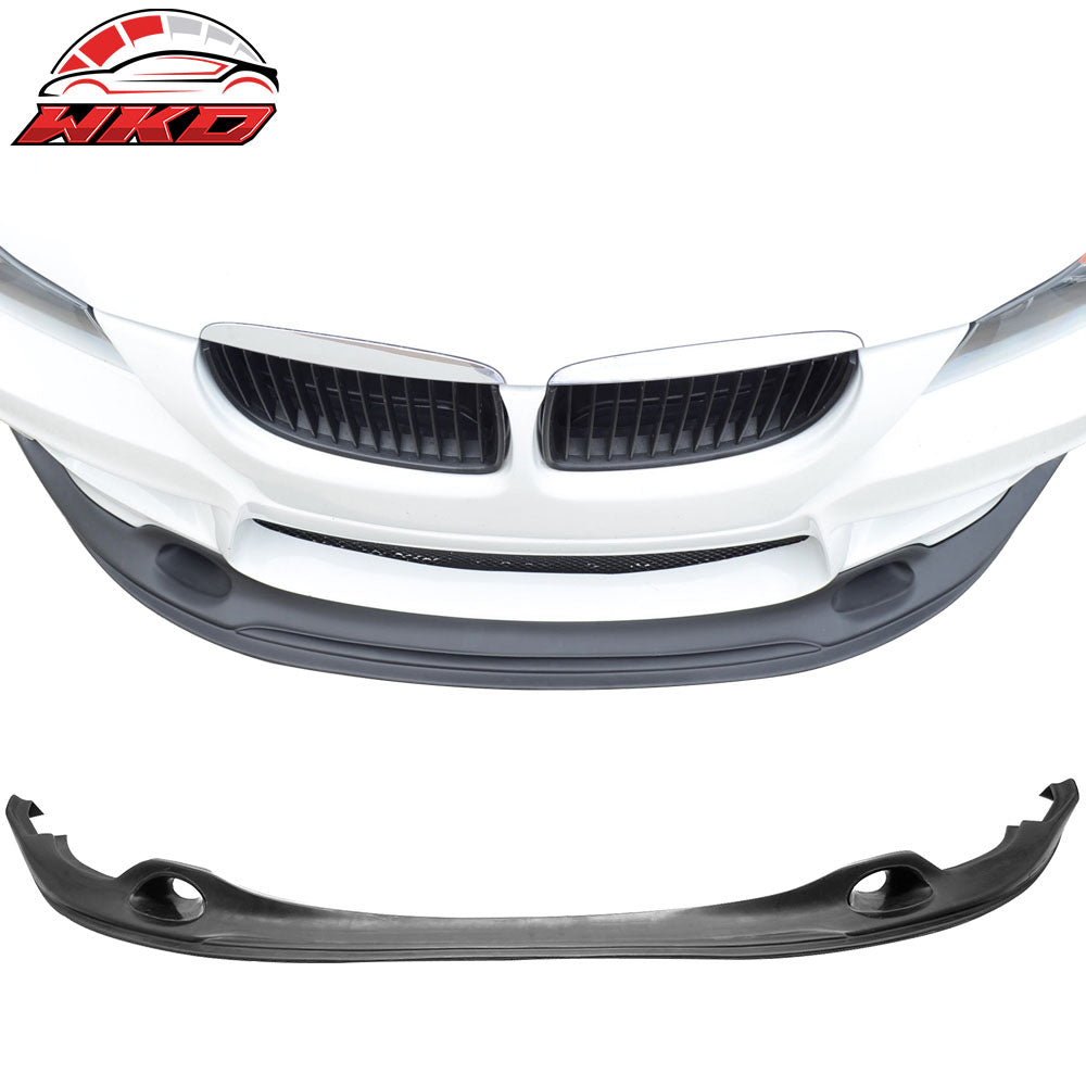 Fits 07-11 BMW E87 1 Series 1M Bumper Only R Style Front Bumper Lip Spoiler - PU