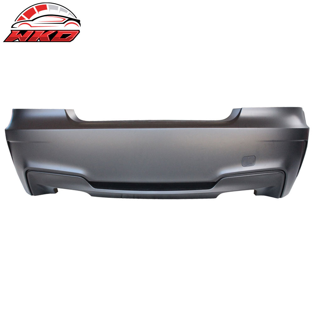 Fits 07-13 BMW E82 E88 128i 135i 1Series 1M Style Rear Bumper+Quad Tips Diffuser