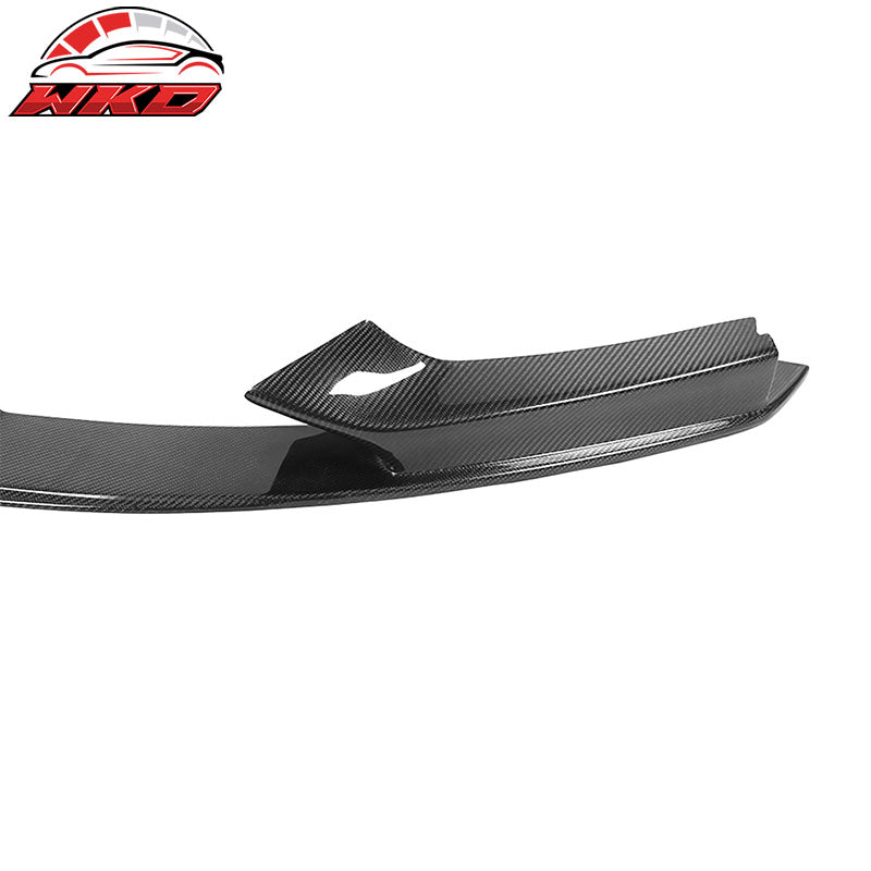 Fit 14-21 BMW 2 Series F22 F23 M Sport MP Style Front Bumper Lip Carbon Fiber CF