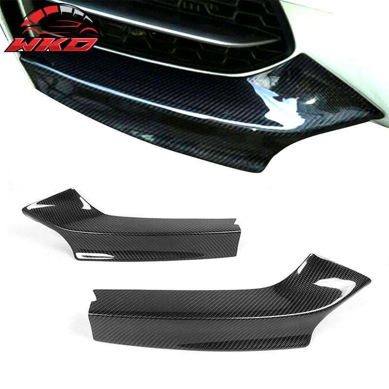 Fits 14-21 BMW F22 F23 Performance Front Lip Matte Carbon Fiber