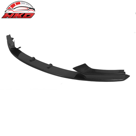 Wholesale 14-21 BMW F22 2 Series M Sport P Style Front Bumper Lip Matte Carbon Fiber