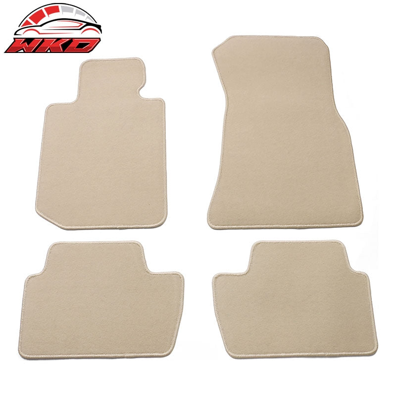 Wholesale 22-24 2 Series G42 230i M240i G87 M2 Anti-Slip Floor Mats Nylon Beige FOR: (BMW)