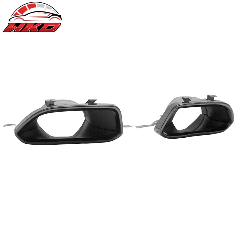 Fits 22-26 BMW 2-Series G42 M240i Aluminum Square Muffler Tailpipe Exhaust Tip