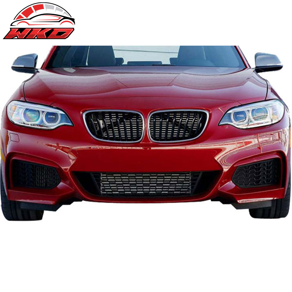 Fits 14-21 BMW F22 F23 2-Series M Sport Style Front Bumper Cover Conversion PP