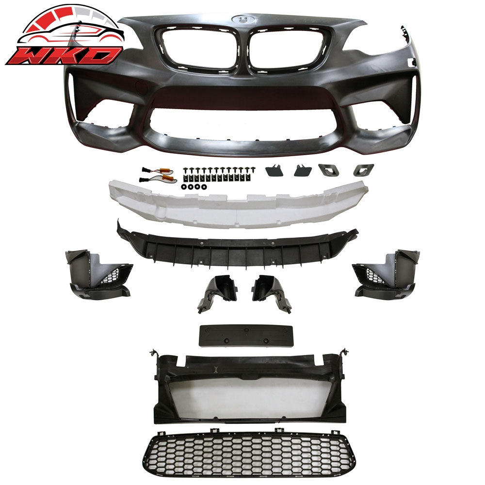 Wholesale 14-21 BMW F22 F23 2-Series M2 Style Front Bumper Cover Conversion Kits PP