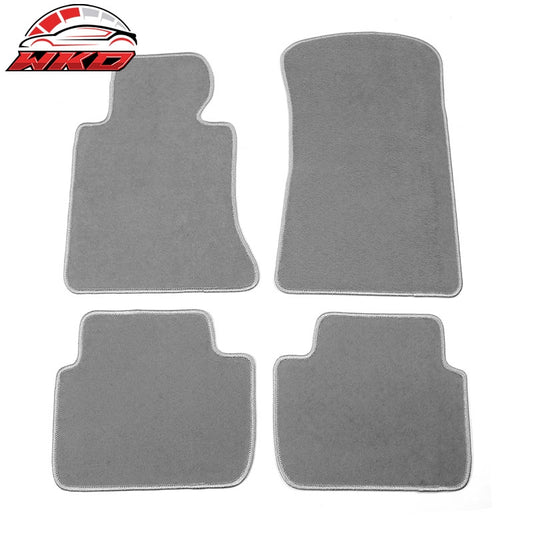 Wholesale 98-06 E46 3-Series Floor Mats Liner Front Rear Nylon Grey Carpet 4PCS FOR: (BMW)