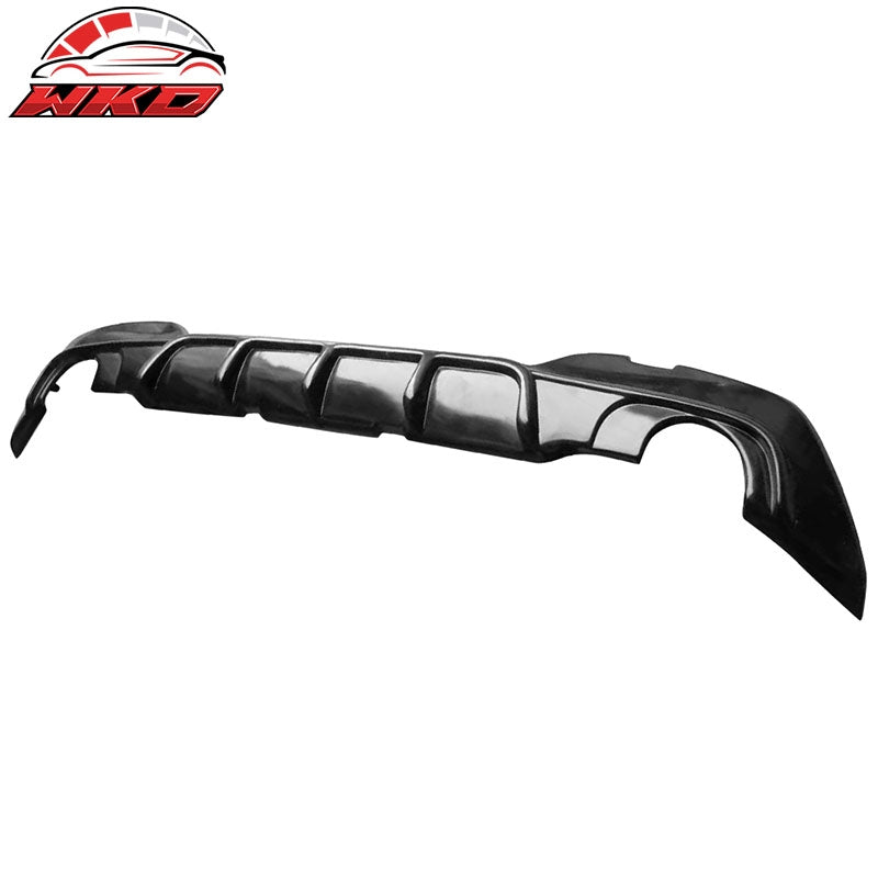 Fits 19-22 BMW 3 Series G20 330i M Sport Rear Diffuser Bumper Lip Gloss Black