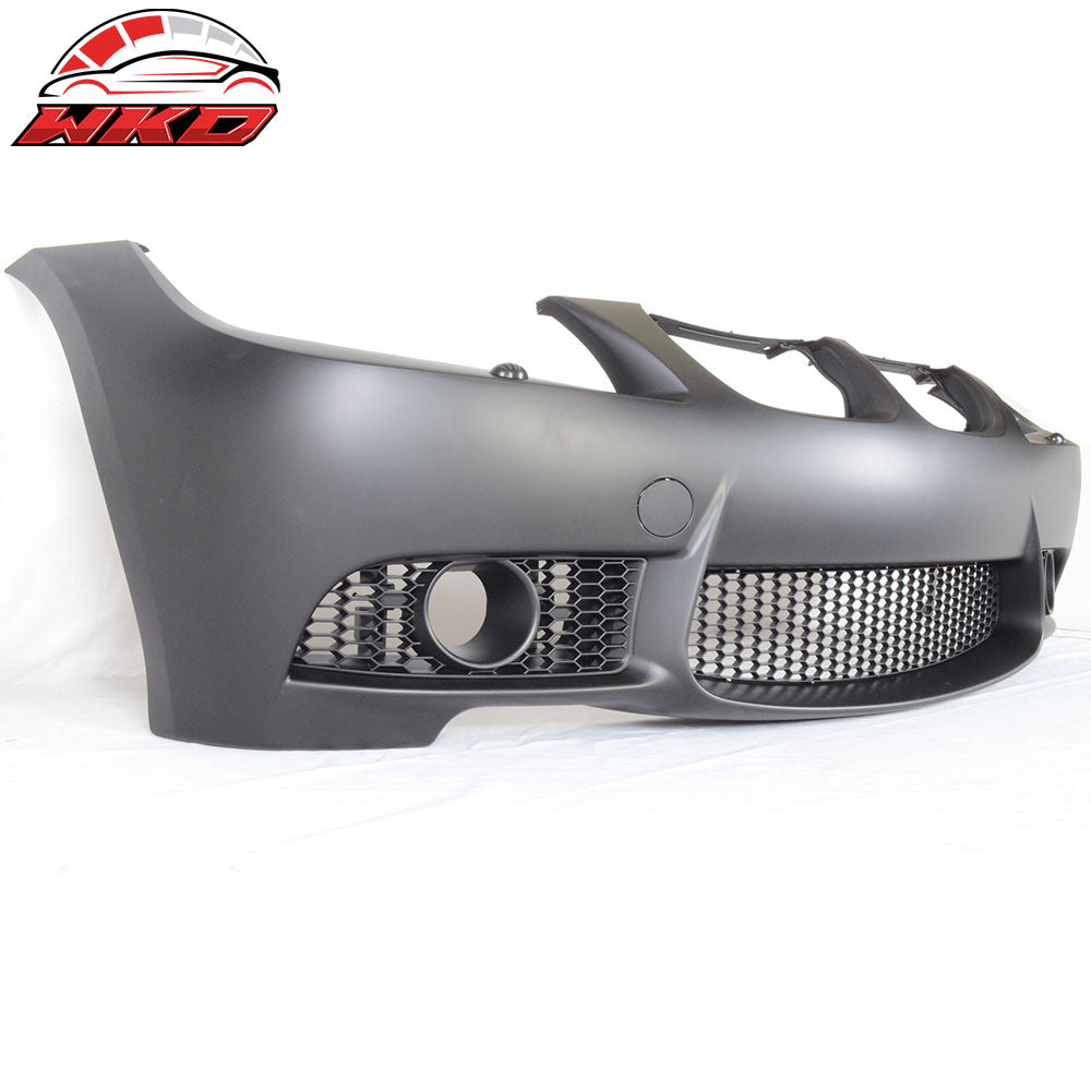 Fits 06-08 BMW E90 3 Series 4-Door M3 Style Front Bumper Cover Kit Conversion PP
