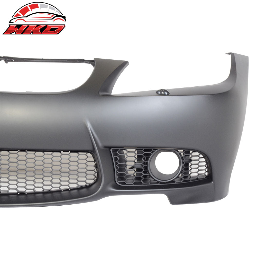 Fits 06-08 BMW E90 3 Series 4-Door M3 Style Front Bumper Cover Kit Conversion PP