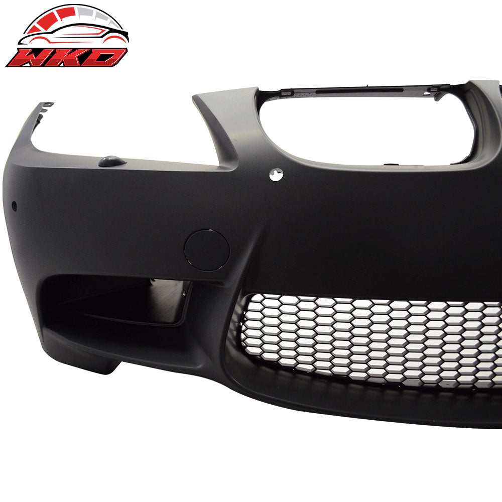 Fits 09-11 E90 E91 3-Series M3 Style Front Bumper Cover PDC Sensor Hole Air Duct
