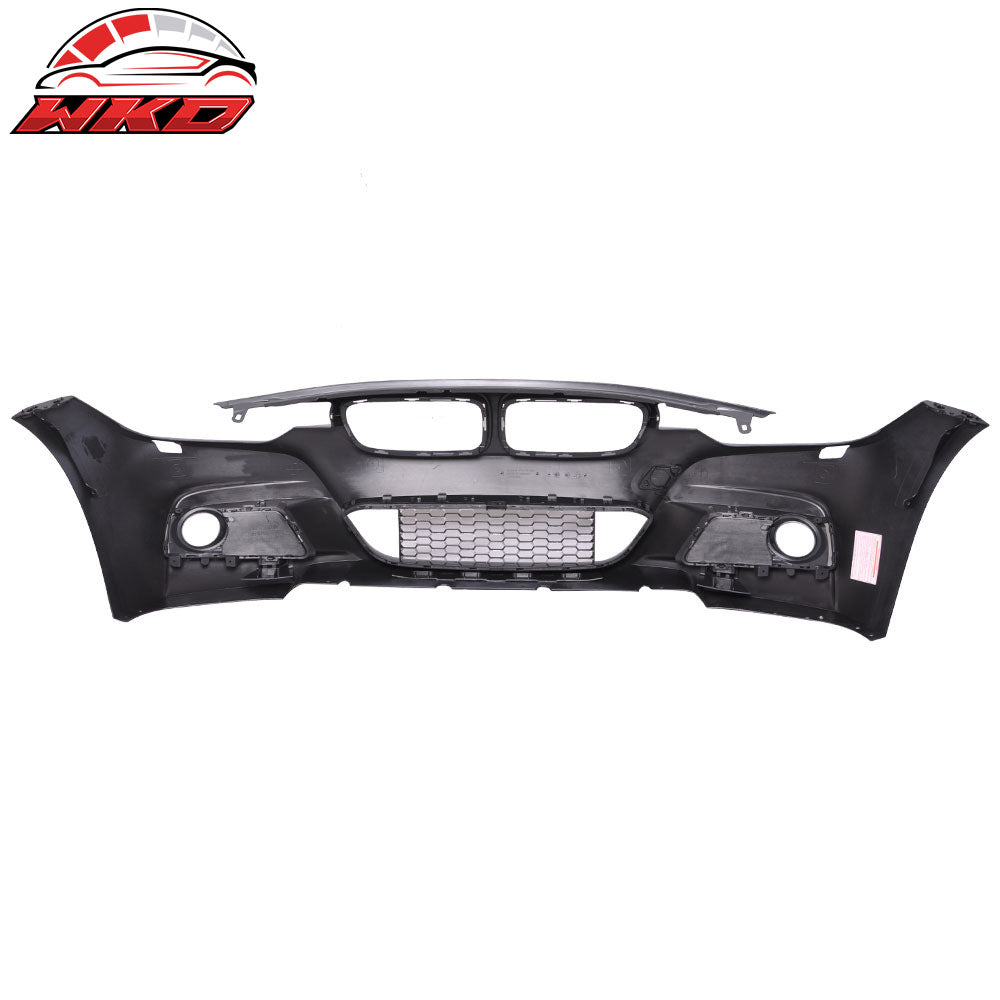 Fits 12-18 BMW F30 M-Tech M Sport Front Bumper Conversion w/ Fog Light Cover -PP