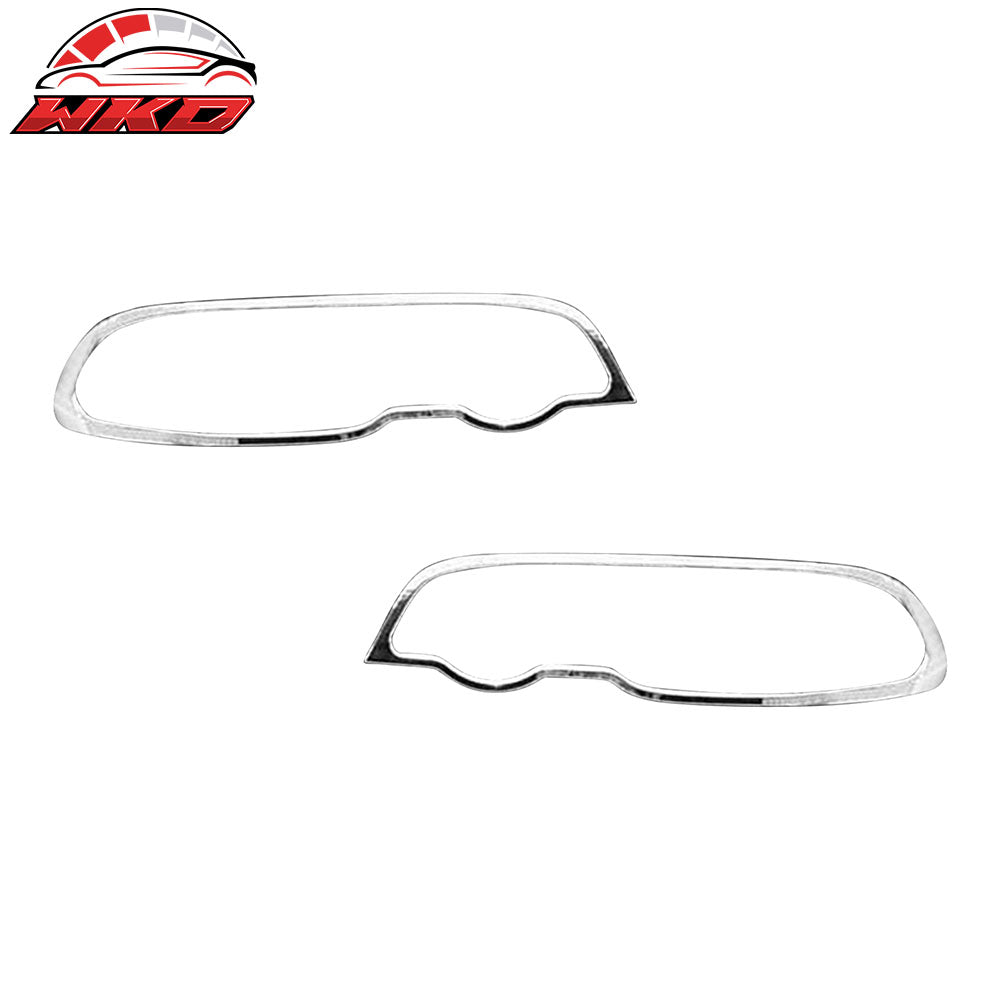 Wholesale 00-03 BMW 3-Series E46 Coupe Chrome ABS Front Headlight Bezels Covers Pair