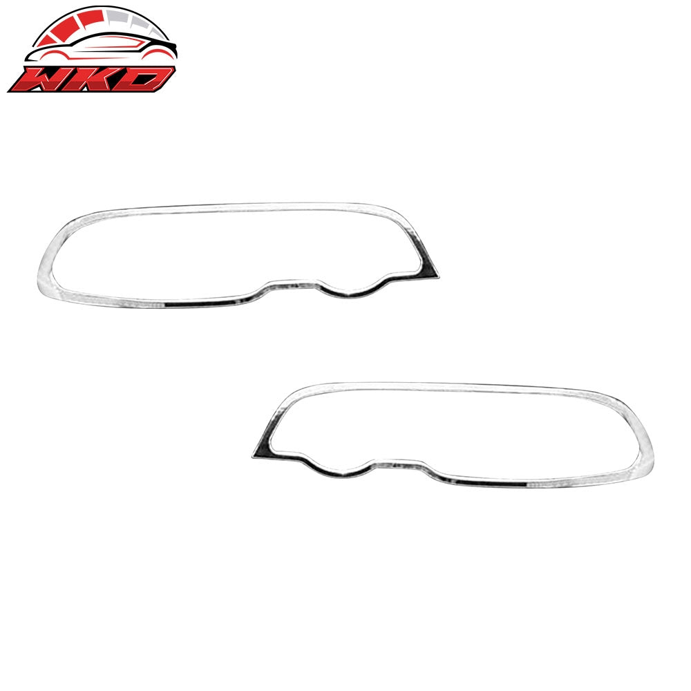 Wholesale 00-03 BMW 3-Series E46 Coupe Chrome ABS Front Headlight Bezels Covers Pair