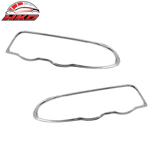 Wholesale 99-01 BMW 3-Series E46 Sedan Chrome ABS Front Headlight Bezels Covers Pair