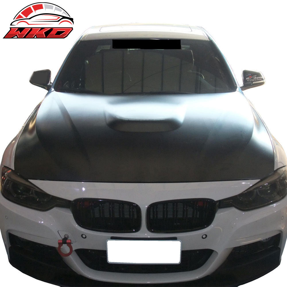 Fits 12-20 BMW F30 F31 F32 F33 F36 M4 Type Front Hood Bonnet Vent Air Duct-Steel