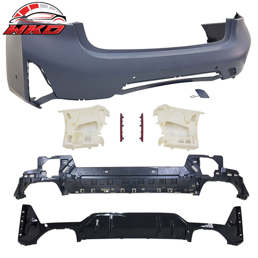 Wholesale 23-24 BMW G20 3-Series LCI M340i M-Sport Rear Bumper w/ Park Sensor Hole