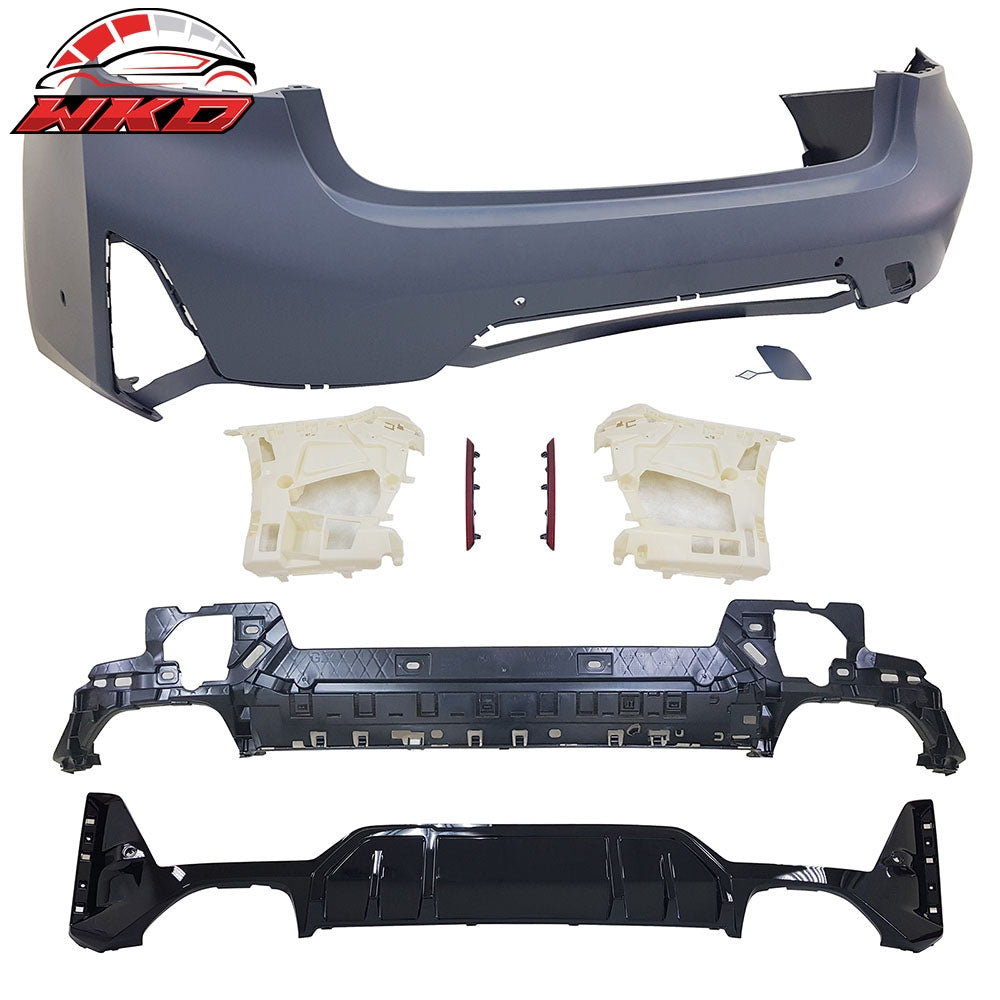 Wholesale 23-24 BMW G20 3-Series LCI M340i M-Sport Rear Bumper w/ Park Sensor Hole