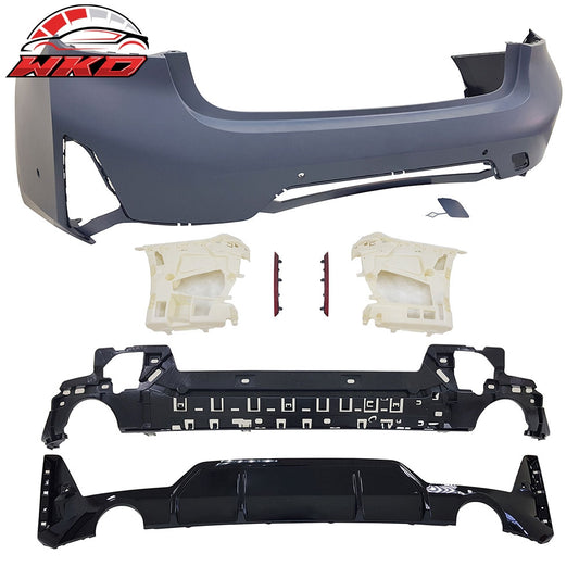 Wholesale 23-24 BMW G20 3-Series LCI & M340i M-Sport Rear Bumper Cover w/ Sensor Hole
