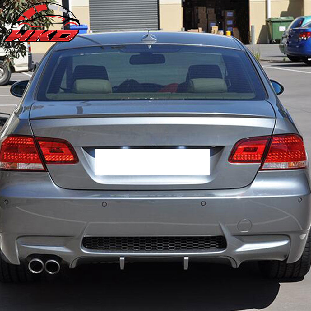 Fits 07-13 BMW 3 Series E92 Coupe M3 Style Rear Bumper Covere Conversion PP