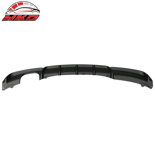 Wholesale 12-18 BMW F30 MT M Sport Rear Bumper Diffuser Twin Muffler Single Out - Wikond Auto