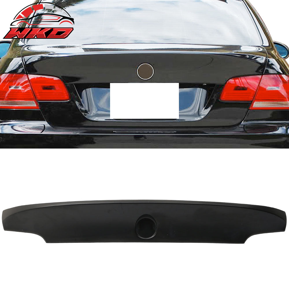 For 07-13 BMW E92 3-Series M3 Trunk Spoiler CSL Style Rear ABS Wing Unpainted
