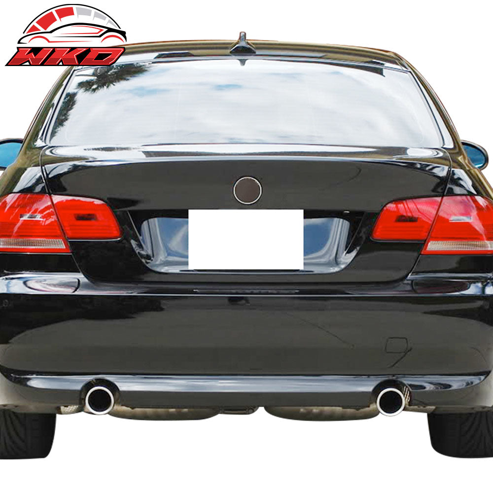 For 07-13 BMW E92 3-Series M3 Trunk Spoiler CSL Style Rear ABS Wing Unpainted