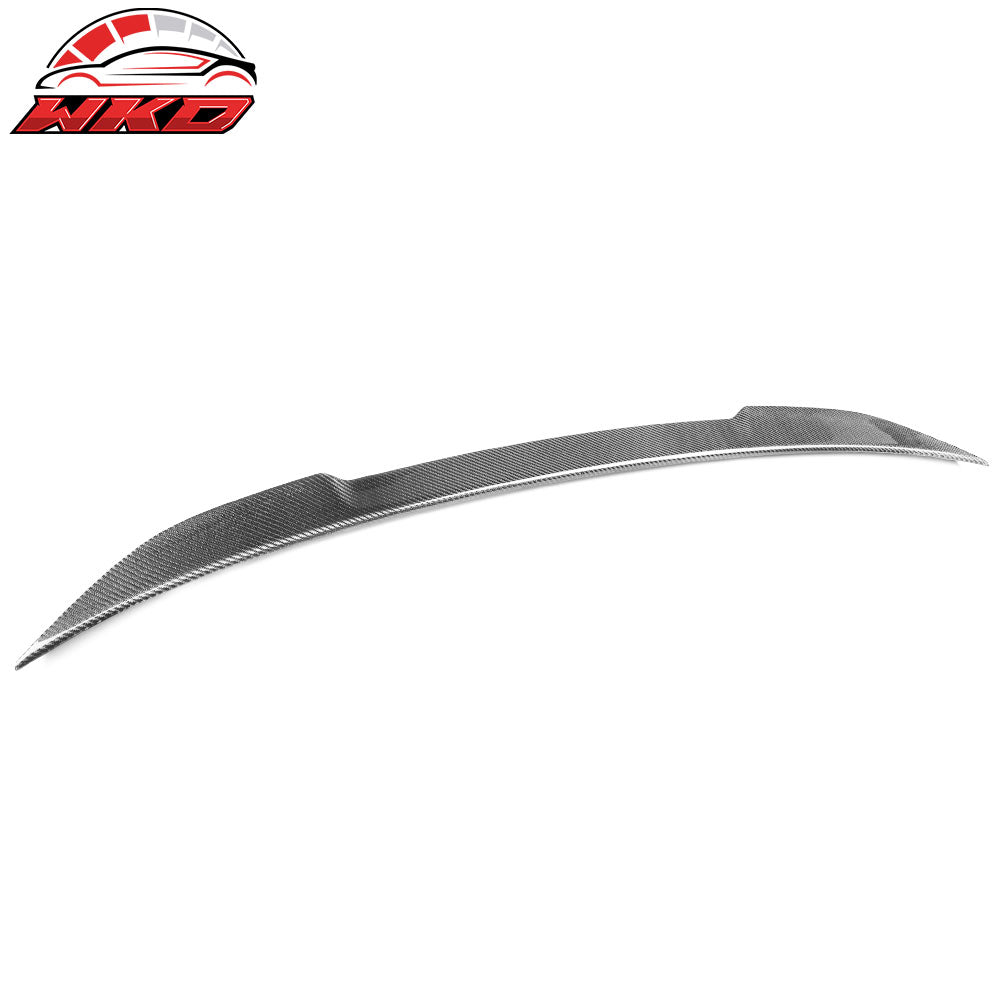 Fits 19-26 BMW G20 3-Series G80 M3 Carbon Fiber CS Style Rear Trunk Spoiler Wing