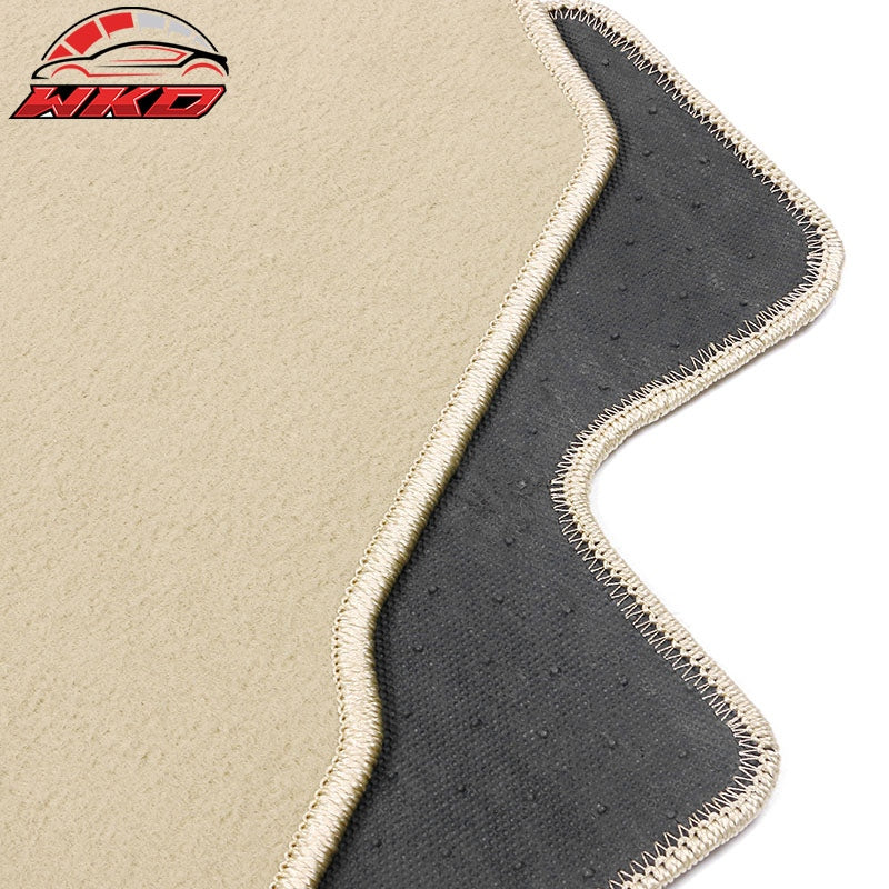 21-27 G22 4 Series Nylon Floor Mats Liner Beige Front Rear Carpet Set FOR: (BMW)