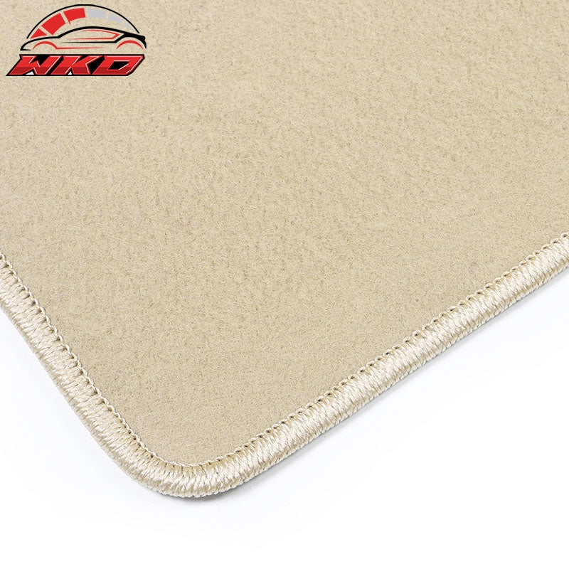 21-27 G22 4 Series Nylon Floor Mats Liner Beige Front Rear Carpet Set FOR: (BMW)