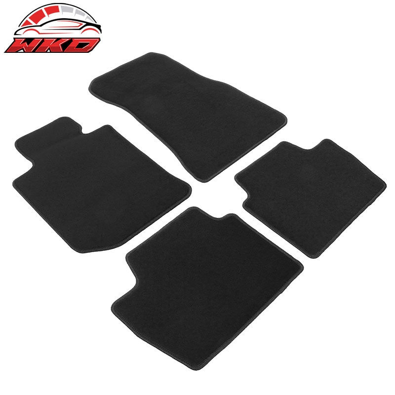 21-27 G22 4 Series Nylon Floor Mats Liner Black Front Rear Carpet Set FOR: (BMW)