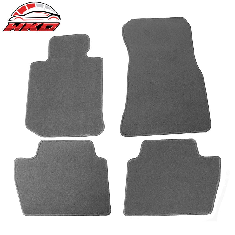 Wholesale 21-27 G22 4 Series Nylon Floor Mats Liner Front Rear Carpet Set Gray FOR: (BMW)
