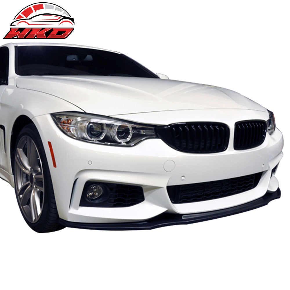 Fits 14-20 BMW F32 F33 F36 4-Series MSports RG Front Bumper Lip Spoiler- PU